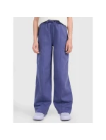 Dívčí tepláky s širokými nohavicemi 4F 4FJRAW25TTROF1598-33S Dívčí tepláky s širokými nohavicemi 4F 4FJRAW25TTROF1598-33S