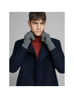 Pletené rukavice Jack & Jones 12159459 GREY MELANGE Pletené rukavice Jack & Jones 12159459 GREY MELANGE