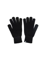 Pletené rukavice Jack & Jones 12159459 BLACK Pletené rukavice Jack & Jones 12159459 BLACK