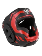 Boxerská helma MASTERS KSS-FIGHT-GEAR černo-červená Boxerská helma MASTERS KSS-FIGHT-GEAR černo-červená