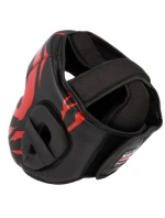 Boxerská helma MASTERS KSS-FIGHT-GEAR černo-červená Boxerská helma MASTERS KSS-FIGHT-GEAR černo-červená