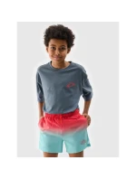 Chlapecké plážové šortky boardshorts 4F 4FJWSS25UBDSM115-47S Chlapecké plážové šortky boardshorts 4F 4FJWSS25UBDSM115-47S