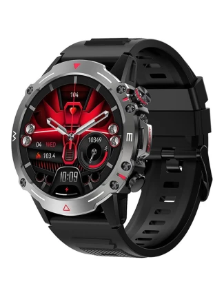 VELTORI VT110-1 Smartwatch Černý silikonový řemínek VELTORI VT110-1 Smartwatch Černý silikonový řemínek