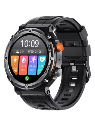 VELTORI VT130-1 Smartwatch Černý silikonový řemínek VELTORI VT130-1 Smartwatch Černý silikonový řemínek