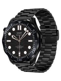 VELTORI VT150-1 Smartwatch Černý silikonový řemínek + černý náramek