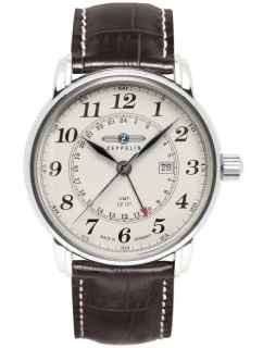ZEPPELIN Pánské hodinky LZ127 Graf Zeppelin GMT 7642-5 + BOX