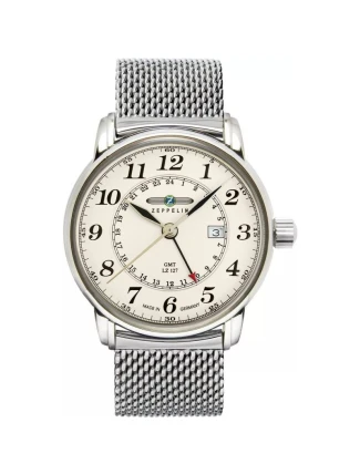 ZEPPELIN Pánské hodinky LZ127 Graf Zeppelin GMT 7642M-5 + BOX ZEPPELIN Pánské hodinky LZ127 Graf Zeppelin GMT 7642M-5 + BOX