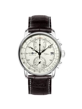 Pánské hodinky ZEPPELIN 100 Yahre Chronograph 8670-1 + BOX Pánské hodinky ZEPPELIN 100 Yahre Chronograph 8670-1 + BOX