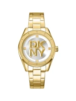 DKNY Chambers Midi Gold dámské hodinky DK1L016M0065 + BOX DKNY Chambers Midi Gold dámské hodinky DK1L016M0065 + BOX