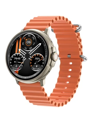 Chytré hodinky RUBICON RNCF15 Titan/Orange SMARUB258 Chytré hodinky RUBICON RNCF15 Titan/Orange SMARUB258