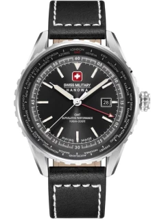 SWISS MILITARY HANOWA Afterburn GMT Pánské hodinky SMWGB0003201 + BOX