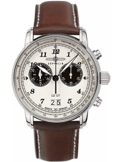 ZEPPELIN Graf Chronograph Pánské hodinky LZ 127 + BOX