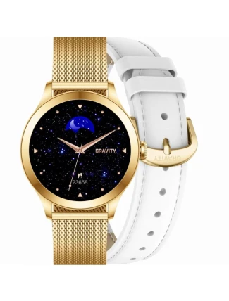 Chytré hodinky Gravity White Gold 2 Stripes GT25-2 PRO Chytré hodinky Gravity White Gold 2 Stripes GT25-2 PRO