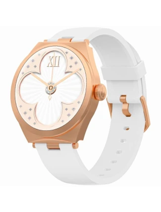 Chytré hodinky Gravity Rose Gold White GT25-4 Chytré hodinky Gravity Rose Gold White GT25-4