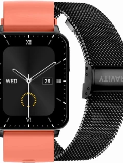 Chytré hodinky Gravity Red Black 2 Stripes GT17-10