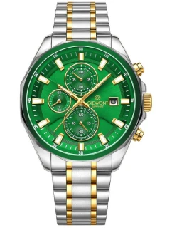 Pánské hodinky Giewont Chronograph Sapphire Silver Green GW7290-B7