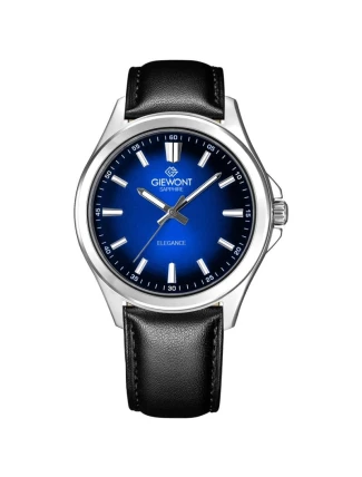 Pánské safírové černo-modré hodinky Giewont Elegance GW5160-A3 Pánské safírové černo-modré hodinky Giewont Elegance GW5160-A3