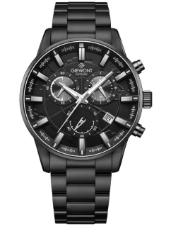 Pánské hodinky Giewont Chronograph Sapphire Black GW4580-B1