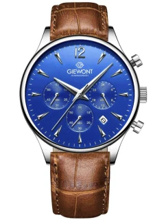 Pánské hodinky Giewont Chronograph Sapphire Brown and Blue GW6310-A5