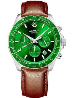 Pánské hodinky Giewont Chronograph Sapphire Brown Green GW3520-A6