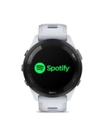 Garmin Forerunner 265 46mm Black Bezel with Whitestone Case bílé a modré hodinky Garmin Forerunner 265 46mm Black Bezel with Whitestone Case bílé a modré hodinky