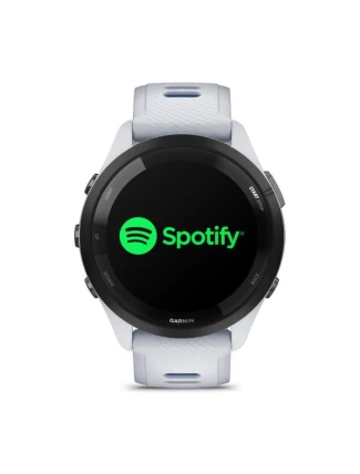 Garmin Forerunner 265 46mm Black Bezel with Whitestone Case bílé a modré hodinky Garmin Forerunner 265 46mm Black Bezel with Whitestone Case bílé a modré hodinky