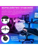 Extralink gaming | kancelářská židle, otočná, kbelík, černá, G-524 Extralink gaming | kancelářská židle, otočná, kbelík, černá, G-524