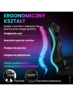 Extralink gaming | kancelářská židle, otočná, kbelík, černá, G-524 Extralink gaming | kancelářská židle, otočná, kbelík, černá, G-524