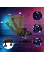 Extralink gaming | kancelářská židle, otočná, kbelík, černá, G-524 Extralink gaming | kancelářská židle, otočná, kbelík, černá, G-524