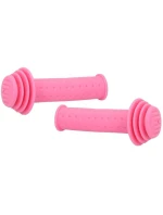 115MM DUNLOP gripy na řídítka růžové pro děti