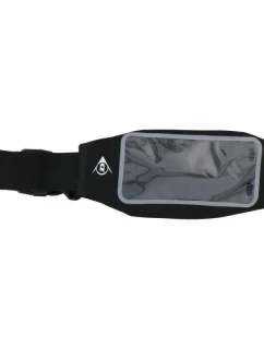 SPORTOVNÍ VODOTĚSNÉ BĚŽECKÉ LEDVINOVÉ POUZDRO S OKÉNKEM NA TELEFON DUNLOP ČERNÉ