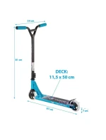 KASKADÉRSKÁ KOLOBĚŽKA PB STUNT 110MM CRYSTAL BLUE