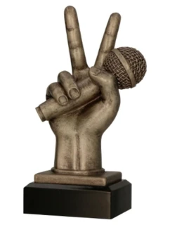 Odlévaná figurka - hudba