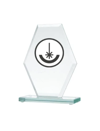 Gravírovaná skleněná trofej