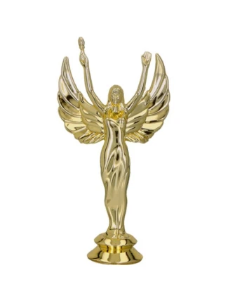 Zlatá plastová figurka