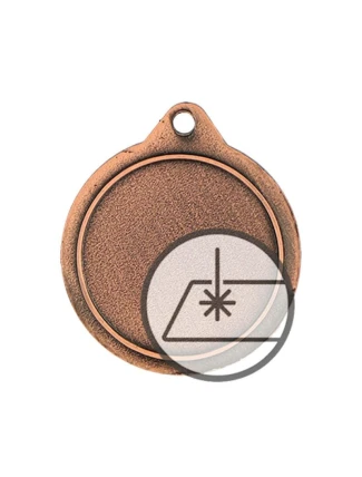 Medaile s rytinou na laminátu