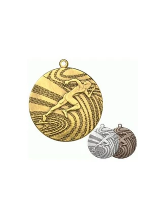 Zlatá medaile - běh - ocelová medaile