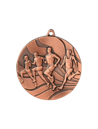 Bronzová medaile - běh - ocelová medaile