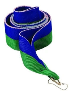 Stuha 22 mm - modrozelená