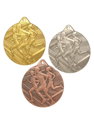 ZLATÁ BĚŽECKÁ MEDAILE 50mm