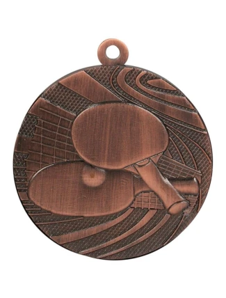 Bronzová medaile - stolní tenis - ocelová medaile