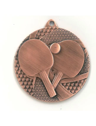 Bronzová medaile - stolní tenis - ocelová medaile