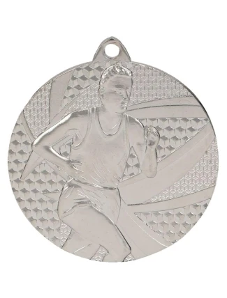 Stříbrná medaile - běh - ocelová medaile
