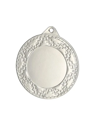 Celková stříbrná medaile s místem pro vložení