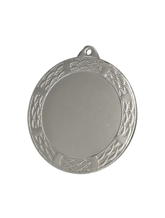 Celková stříbrná medaile s místem pro vložení