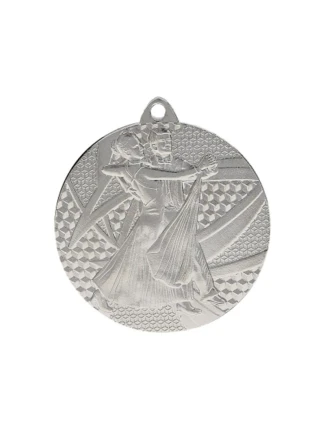 Stříbrná medaile - tanec - ocelová medaile