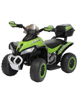 ČTYŘKOLOVÝ BATERIOVÝ VŮZ MICRON ZELENÝ 1039091