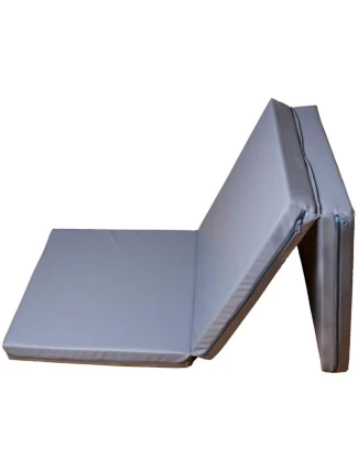 SKLÁDACÍ GYMNASTICKÁ MATRACE ŠEDÁ 180CM BENCHK