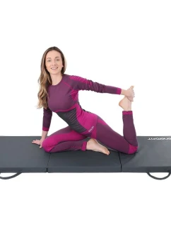 SKLÁDACÍ GYNASTICKÝ MATERIÁL 180x60x5 cm ŠEDÝ ENERO FIT