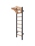 DŘEVĚNÝ KOVOVÝ GYMNASTICKÝ ŽEBŘÍK PRO 4 MADLA S DŘEVĚNOU TYČÍ BENCHK 211B DŘEVĚNÝ KOVOVÝ GYMNASTICKÝ ŽEBŘÍK PRO 4 MADLA S DŘEVĚNOU TYČÍ BENCHK 211B